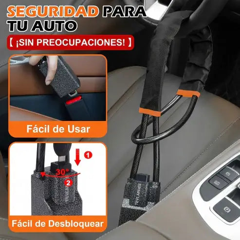 IronLink Pro - Acero reforzado que asegura tu auto en segundos
