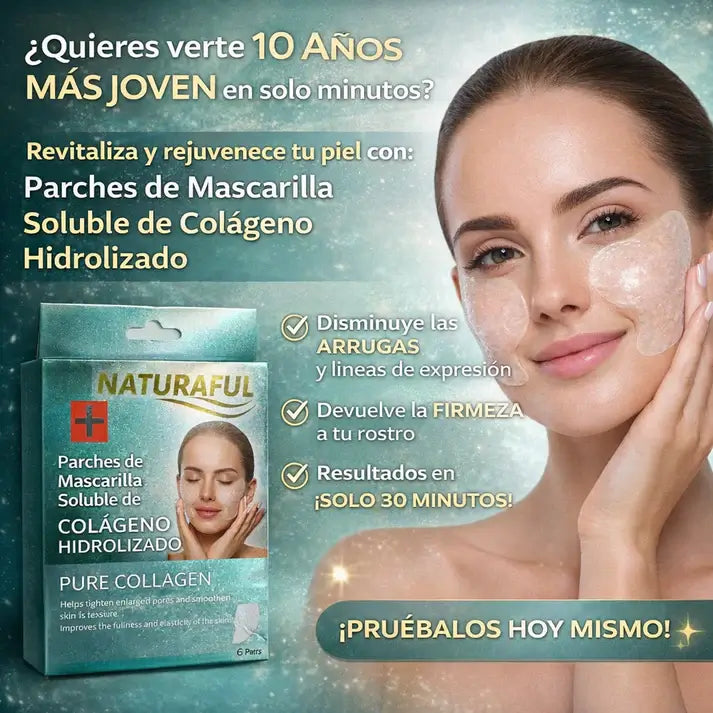 2x1 Parches de Colágeno (6 Pares-12 Parches)