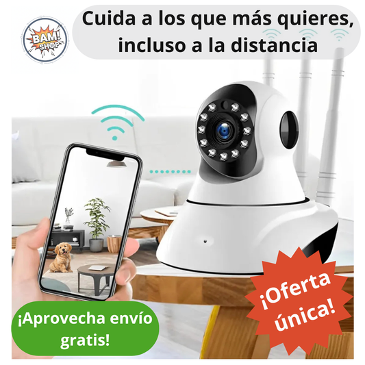 Cámara Ip Wifi Visión Diurna y Nocturna