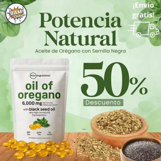 Cápsulas de Aceite de Orégano