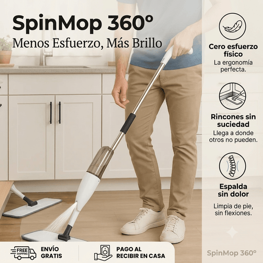 SpinMop 360º + Paño de Microfibra de regalo