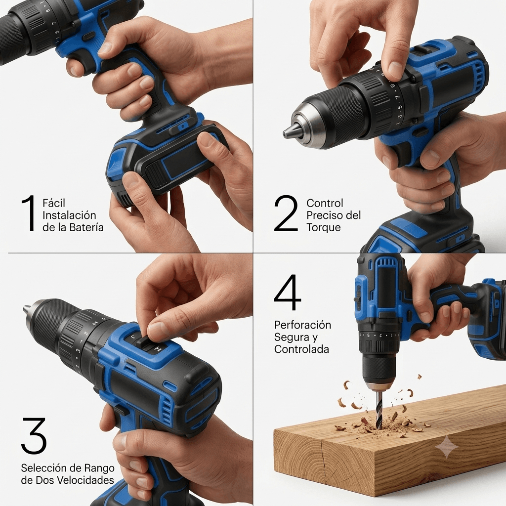IronDrill Pro + Batería de Regalo