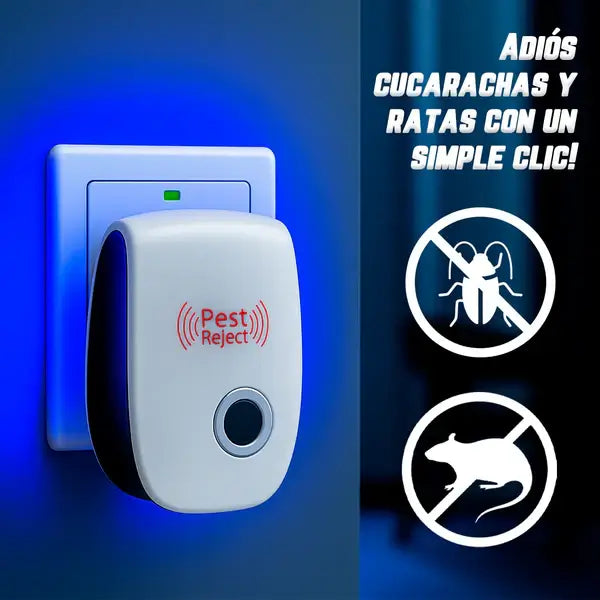 Pest Reject - Control silencioso de plagas las 24 horas