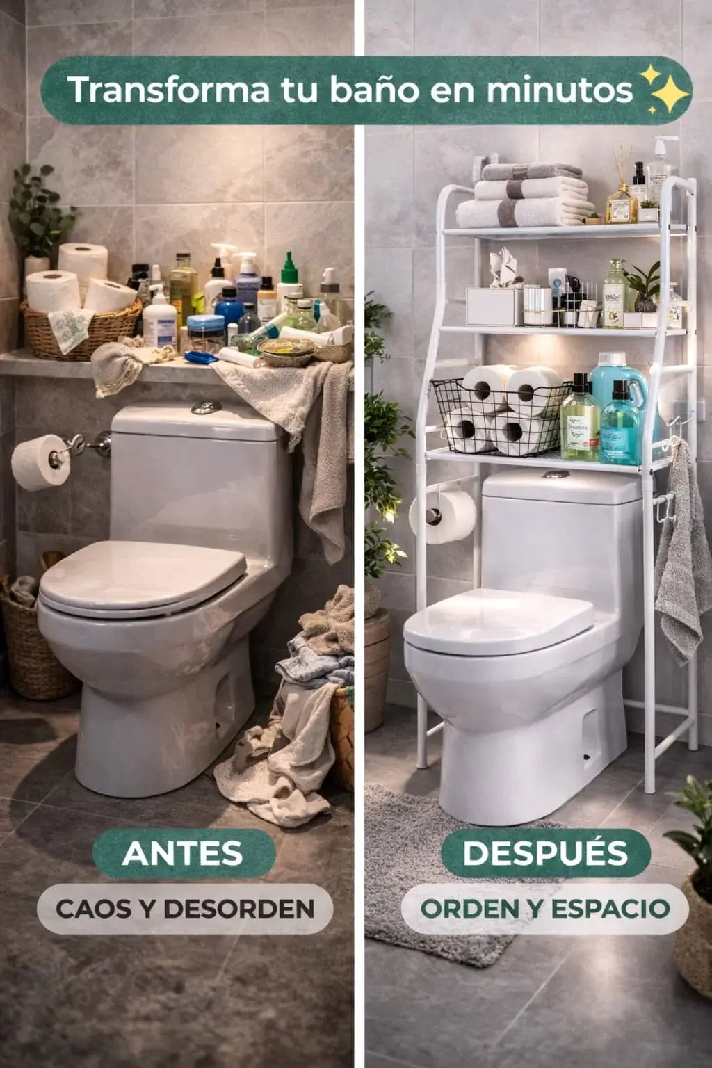 Estante Organizador para Baño