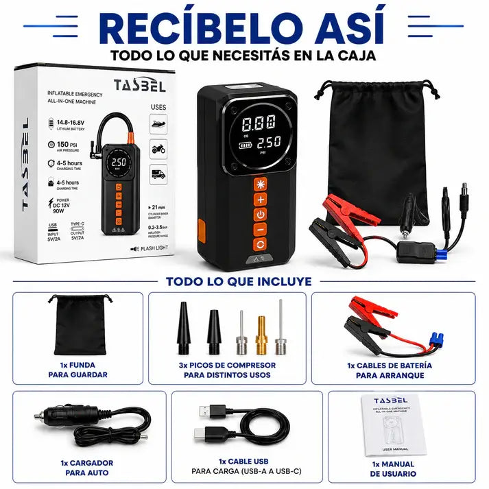 Partidor Tasbel Multifuncional 4 en 1